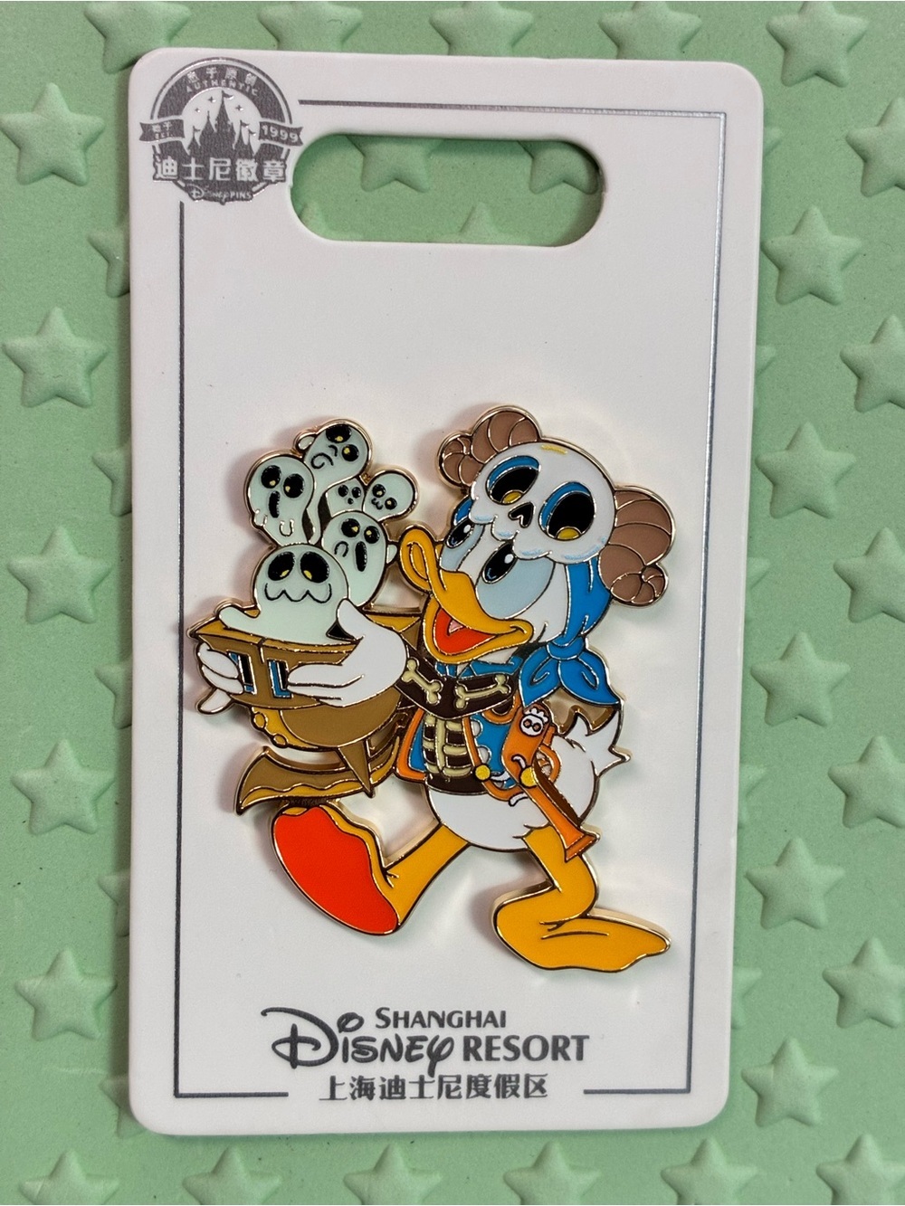 Disneyland Shanghai 2025 Donald Duck Halloween Pin